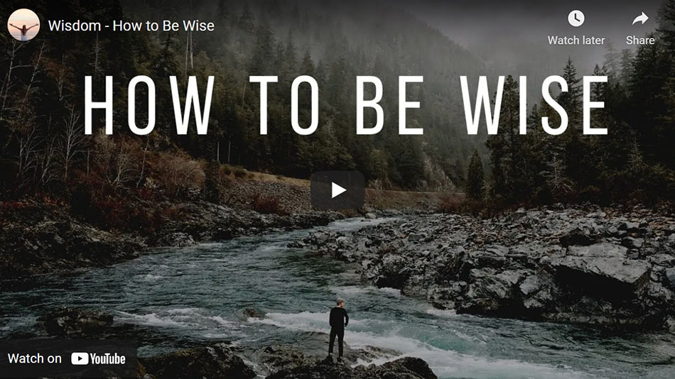 San Jose Meditation – Wisdom – How to Be Wise