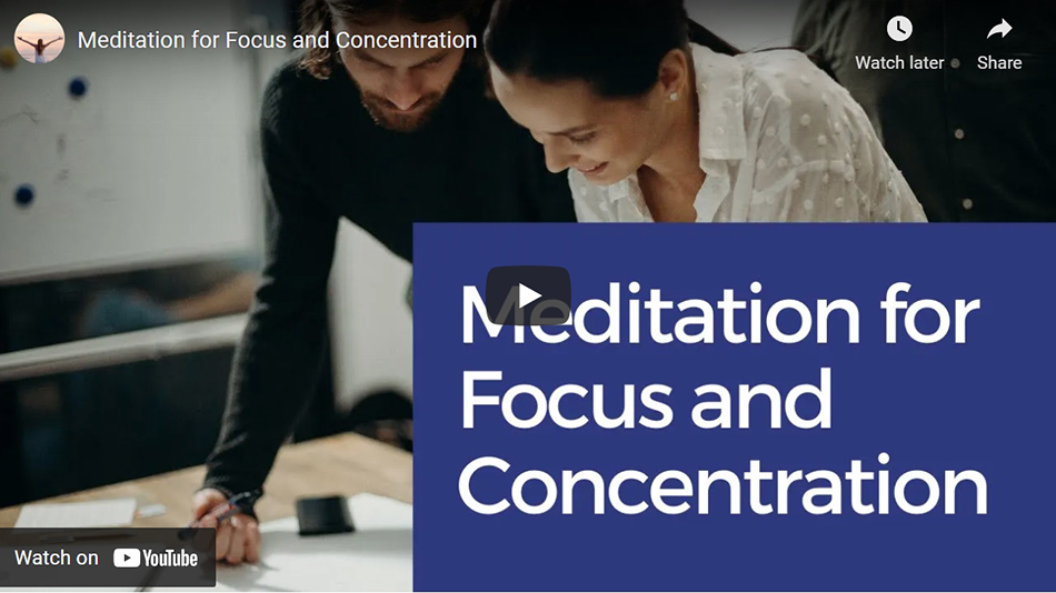 San Jose Meditation – Meditation for Focus and Concentration