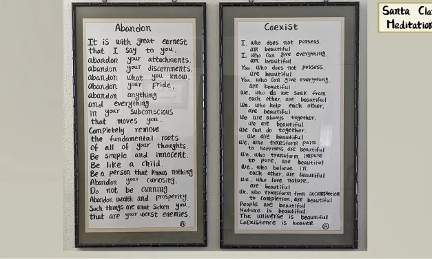 Let’s Read Together – Abandon and Coexist | Santa Clara Meditation
